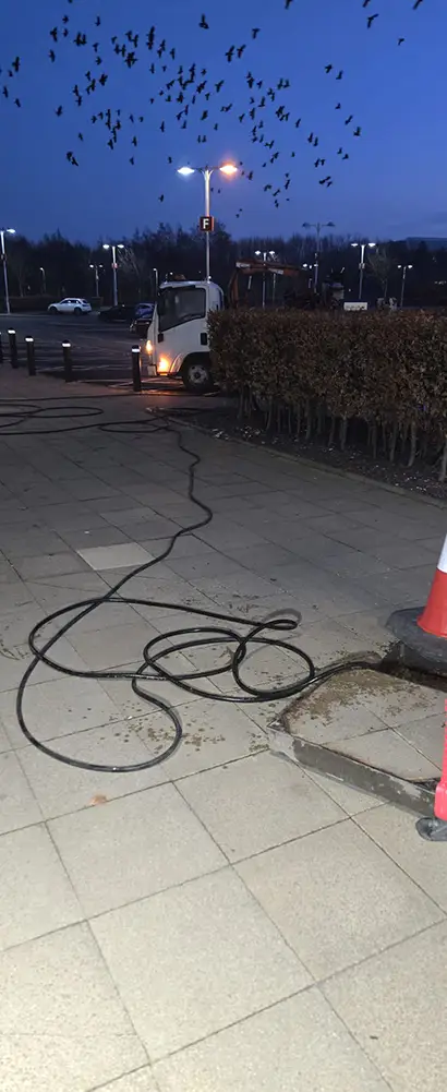 High-pressure jetting