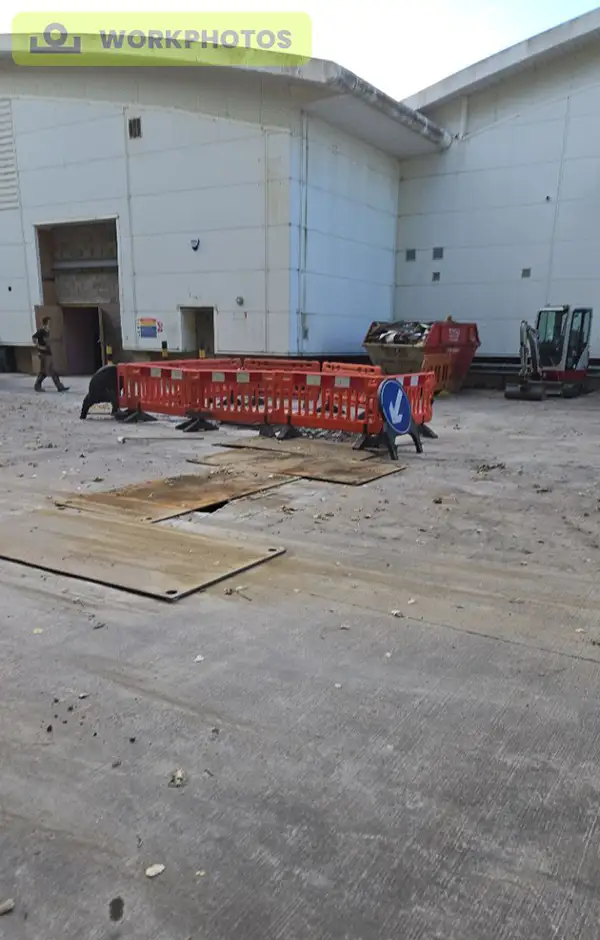 New manhole installation